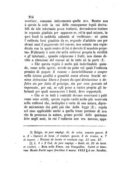 Giornale del Foro in cui si raccolgono le più importanti regiudicate dei supremi tribunali di Roma e dello Stato pontificio in materia civile