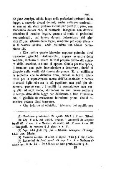 Giornale del Foro in cui si raccolgono le più importanti regiudicate dei supremi tribunali di Roma e dello Stato pontificio in materia civile