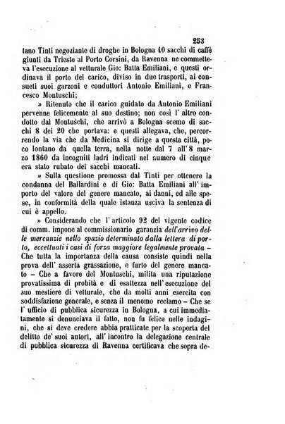 Giornale del Foro in cui si raccolgono le più importanti regiudicate dei supremi tribunali di Roma e dello Stato pontificio in materia civile