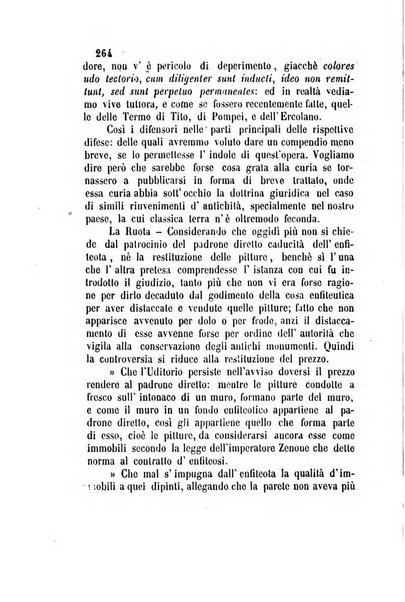 Giornale del Foro in cui si raccolgono le più importanti regiudicate dei supremi tribunali di Roma e dello Stato pontificio in materia civile