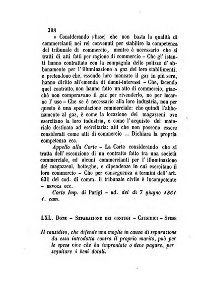 Giornale del Foro in cui si raccolgono le più importanti regiudicate dei supremi tribunali di Roma e dello Stato pontificio in materia civile