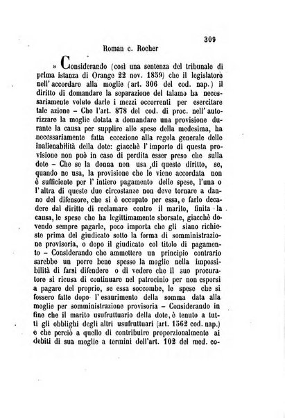 Giornale del Foro in cui si raccolgono le più importanti regiudicate dei supremi tribunali di Roma e dello Stato pontificio in materia civile