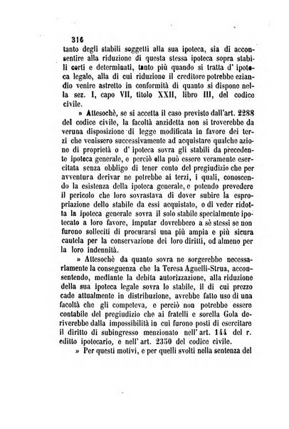 Giornale del Foro in cui si raccolgono le più importanti regiudicate dei supremi tribunali di Roma e dello Stato pontificio in materia civile