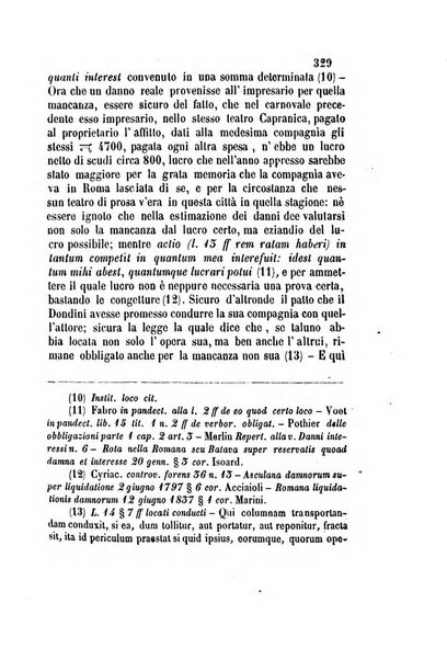 Giornale del Foro in cui si raccolgono le più importanti regiudicate dei supremi tribunali di Roma e dello Stato pontificio in materia civile