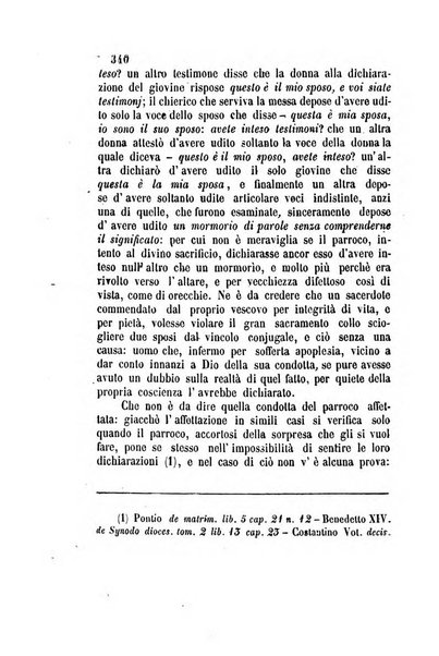 Giornale del Foro in cui si raccolgono le più importanti regiudicate dei supremi tribunali di Roma e dello Stato pontificio in materia civile