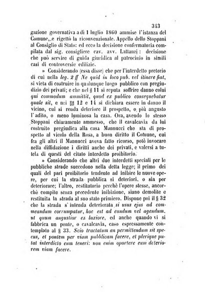 Giornale del Foro in cui si raccolgono le più importanti regiudicate dei supremi tribunali di Roma e dello Stato pontificio in materia civile