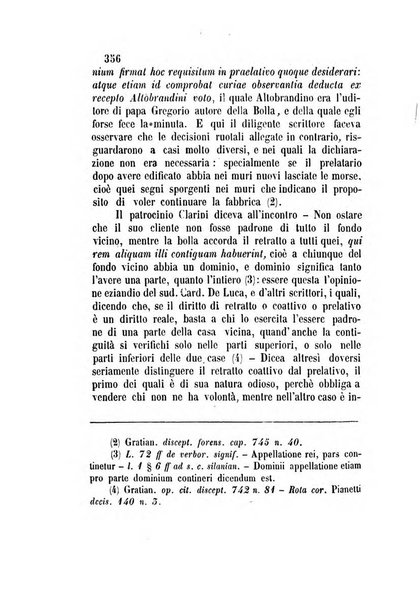 Giornale del Foro in cui si raccolgono le più importanti regiudicate dei supremi tribunali di Roma e dello Stato pontificio in materia civile