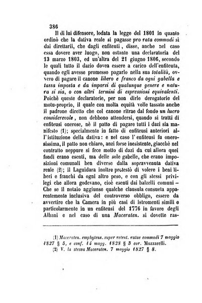 Giornale del Foro in cui si raccolgono le più importanti regiudicate dei supremi tribunali di Roma e dello Stato pontificio in materia civile