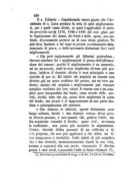 Giornale del Foro in cui si raccolgono le più importanti regiudicate dei supremi tribunali di Roma e dello Stato pontificio in materia civile