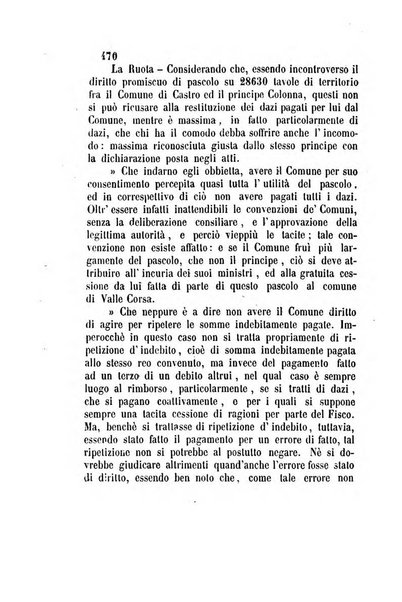 Giornale del Foro in cui si raccolgono le più importanti regiudicate dei supremi tribunali di Roma e dello Stato pontificio in materia civile