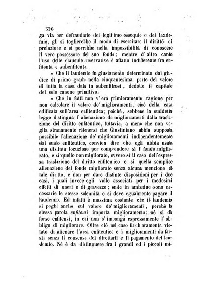 Giornale del Foro in cui si raccolgono le più importanti regiudicate dei supremi tribunali di Roma e dello Stato pontificio in materia civile