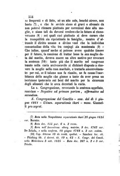 Giornale del Foro in cui si raccolgono le più importanti regiudicate dei supremi tribunali di Roma e dello Stato pontificio in materia civile