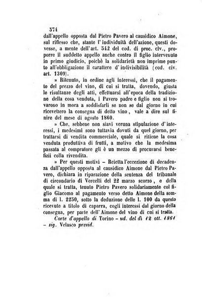 Giornale del Foro in cui si raccolgono le più importanti regiudicate dei supremi tribunali di Roma e dello Stato pontificio in materia civile