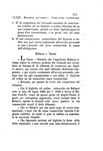 Giornale del Foro in cui si raccolgono le più importanti regiudicate dei supremi tribunali di Roma e dello Stato pontificio in materia civile