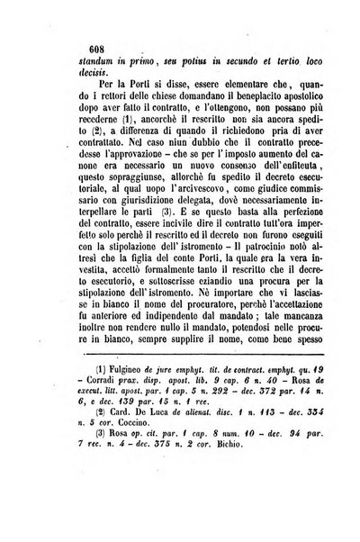 Giornale del Foro in cui si raccolgono le più importanti regiudicate dei supremi tribunali di Roma e dello Stato pontificio in materia civile