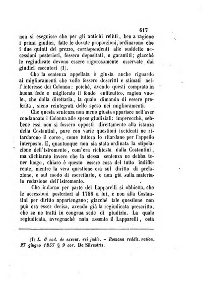 Giornale del Foro in cui si raccolgono le più importanti regiudicate dei supremi tribunali di Roma e dello Stato pontificio in materia civile