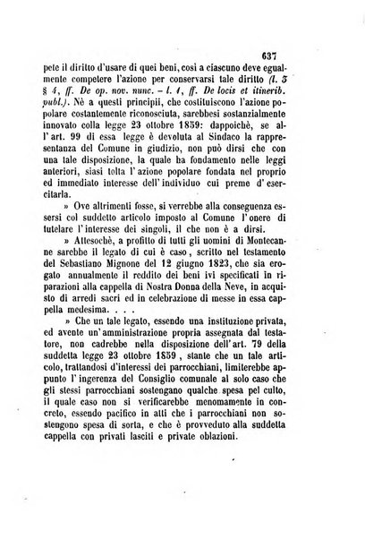 Giornale del Foro in cui si raccolgono le più importanti regiudicate dei supremi tribunali di Roma e dello Stato pontificio in materia civile