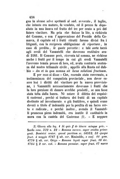 Giornale del Foro in cui si raccolgono le più importanti regiudicate dei supremi tribunali di Roma e dello Stato pontificio in materia civile