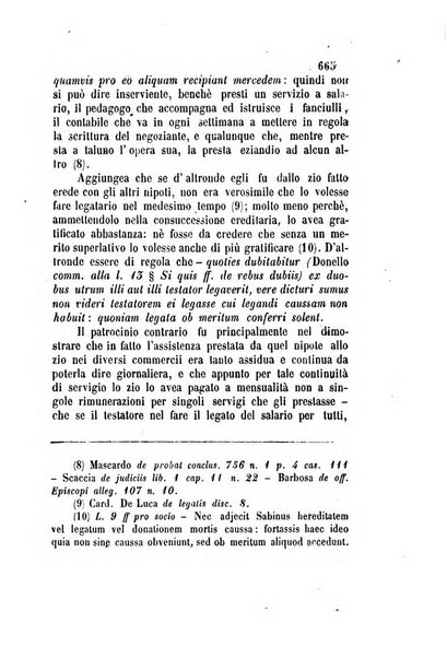 Giornale del Foro in cui si raccolgono le più importanti regiudicate dei supremi tribunali di Roma e dello Stato pontificio in materia civile