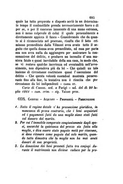 Giornale del Foro in cui si raccolgono le più importanti regiudicate dei supremi tribunali di Roma e dello Stato pontificio in materia civile