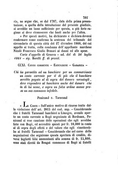 Giornale del Foro in cui si raccolgono le più importanti regiudicate dei supremi tribunali di Roma e dello Stato pontificio in materia civile