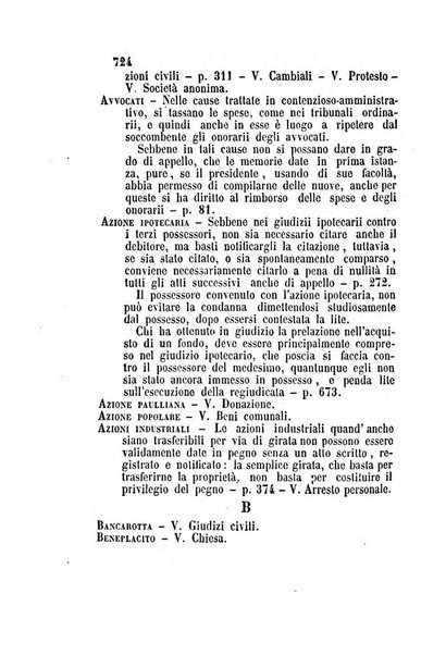 Giornale del Foro in cui si raccolgono le più importanti regiudicate dei supremi tribunali di Roma e dello Stato pontificio in materia civile