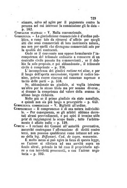 Giornale del Foro in cui si raccolgono le più importanti regiudicate dei supremi tribunali di Roma e dello Stato pontificio in materia civile