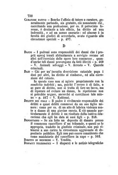 Giornale del Foro in cui si raccolgono le più importanti regiudicate dei supremi tribunali di Roma e dello Stato pontificio in materia civile