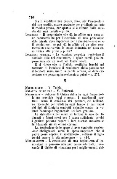 Giornale del Foro in cui si raccolgono le più importanti regiudicate dei supremi tribunali di Roma e dello Stato pontificio in materia civile