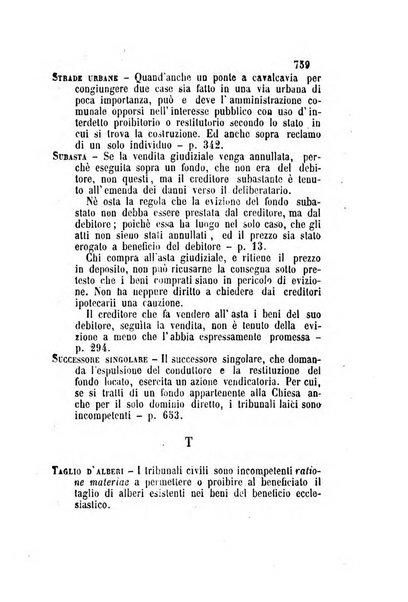 Giornale del Foro in cui si raccolgono le più importanti regiudicate dei supremi tribunali di Roma e dello Stato pontificio in materia civile