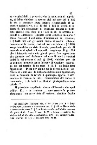 Giornale del Foro in cui si raccolgono le più importanti regiudicate dei supremi tribunali di Roma e dello Stato pontificio in materia civile