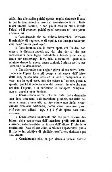 Giornale del Foro in cui si raccolgono le più importanti regiudicate dei supremi tribunali di Roma e dello Stato pontificio in materia civile