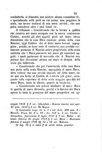 Giornale del Foro in cui si raccolgono le più importanti regiudicate dei supremi tribunali di Roma e dello Stato pontificio in materia civile