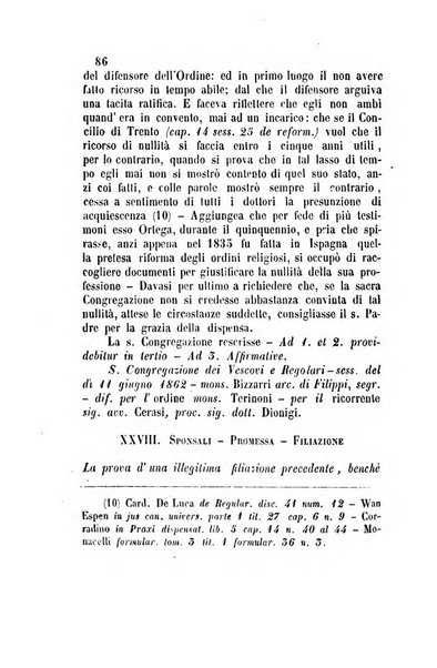 Giornale del Foro in cui si raccolgono le più importanti regiudicate dei supremi tribunali di Roma e dello Stato pontificio in materia civile