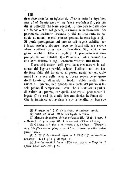 Giornale del Foro in cui si raccolgono le più importanti regiudicate dei supremi tribunali di Roma e dello Stato pontificio in materia civile