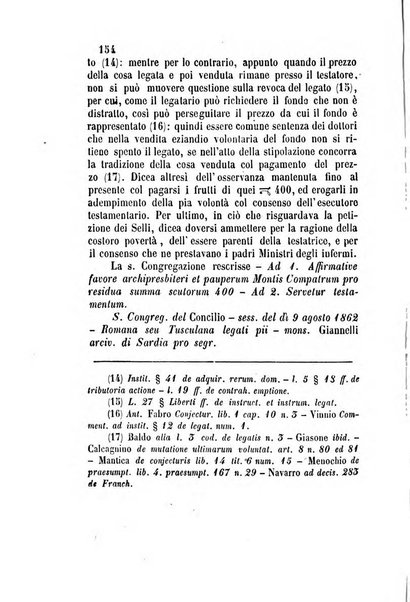 Giornale del Foro in cui si raccolgono le più importanti regiudicate dei supremi tribunali di Roma e dello Stato pontificio in materia civile