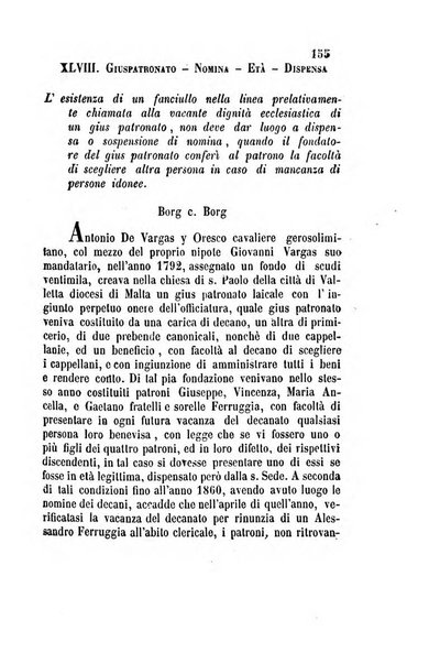 Giornale del Foro in cui si raccolgono le più importanti regiudicate dei supremi tribunali di Roma e dello Stato pontificio in materia civile