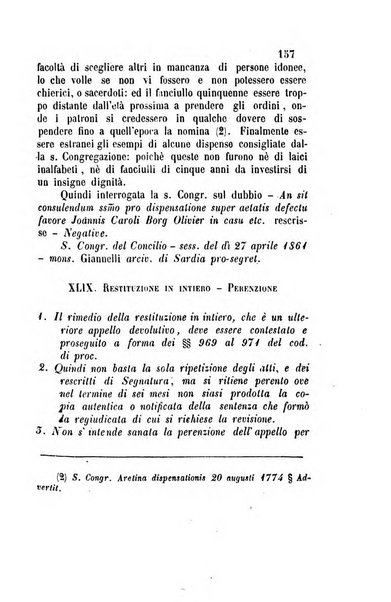 Giornale del Foro in cui si raccolgono le più importanti regiudicate dei supremi tribunali di Roma e dello Stato pontificio in materia civile