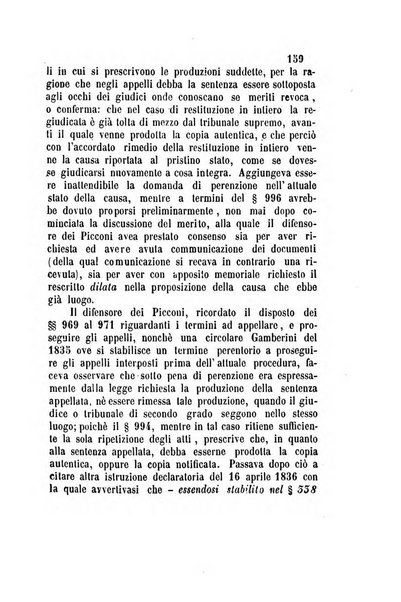 Giornale del Foro in cui si raccolgono le più importanti regiudicate dei supremi tribunali di Roma e dello Stato pontificio in materia civile