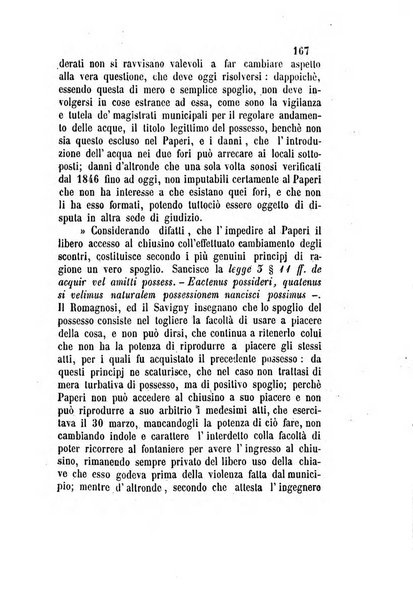 Giornale del Foro in cui si raccolgono le più importanti regiudicate dei supremi tribunali di Roma e dello Stato pontificio in materia civile