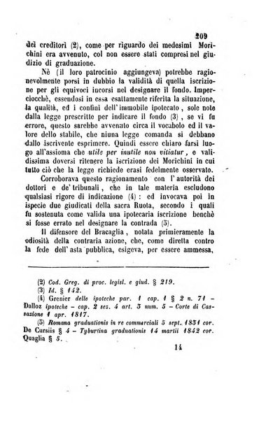 Giornale del Foro in cui si raccolgono le più importanti regiudicate dei supremi tribunali di Roma e dello Stato pontificio in materia civile