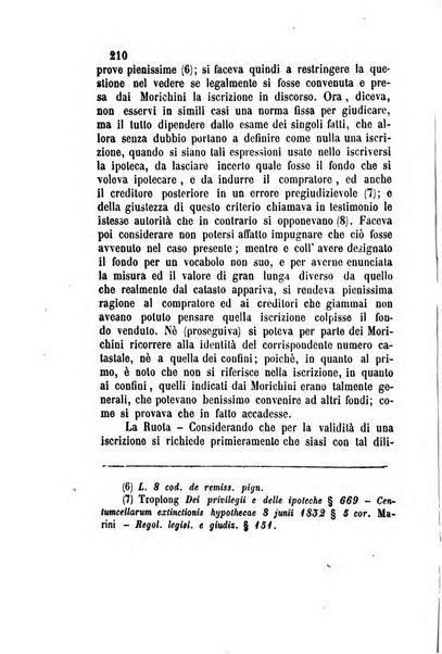 Giornale del Foro in cui si raccolgono le più importanti regiudicate dei supremi tribunali di Roma e dello Stato pontificio in materia civile