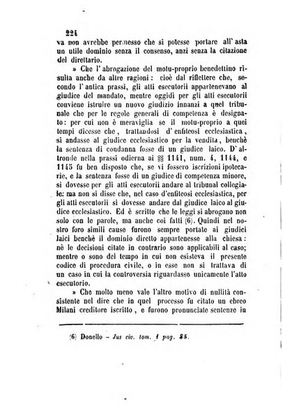 Giornale del Foro in cui si raccolgono le più importanti regiudicate dei supremi tribunali di Roma e dello Stato pontificio in materia civile