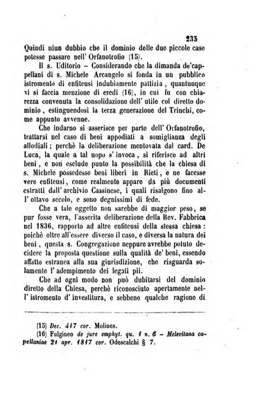 Giornale del Foro in cui si raccolgono le più importanti regiudicate dei supremi tribunali di Roma e dello Stato pontificio in materia civile