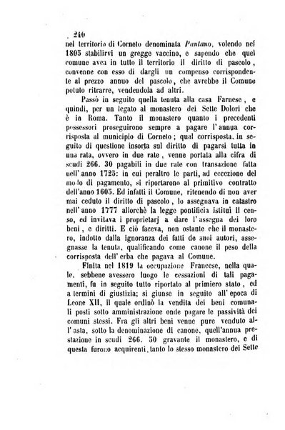 Giornale del Foro in cui si raccolgono le più importanti regiudicate dei supremi tribunali di Roma e dello Stato pontificio in materia civile