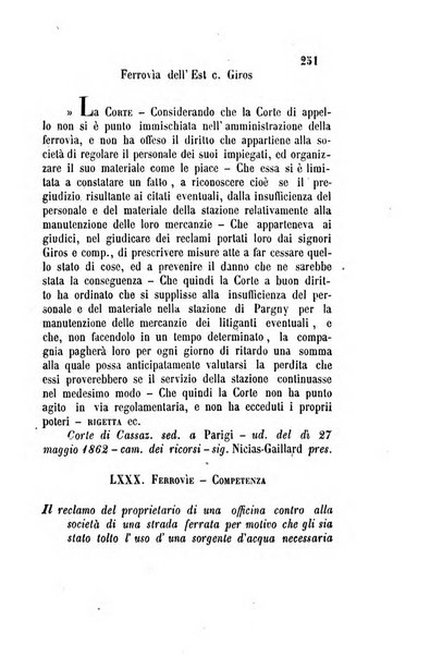 Giornale del Foro in cui si raccolgono le più importanti regiudicate dei supremi tribunali di Roma e dello Stato pontificio in materia civile