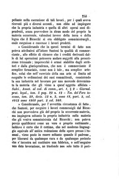 Giornale del Foro in cui si raccolgono le più importanti regiudicate dei supremi tribunali di Roma e dello Stato pontificio in materia civile