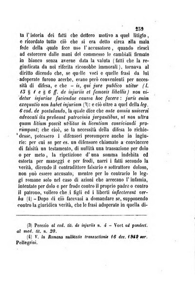 Giornale del Foro in cui si raccolgono le più importanti regiudicate dei supremi tribunali di Roma e dello Stato pontificio in materia civile