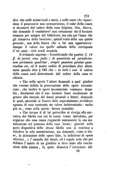 Giornale del Foro in cui si raccolgono le più importanti regiudicate dei supremi tribunali di Roma e dello Stato pontificio in materia civile