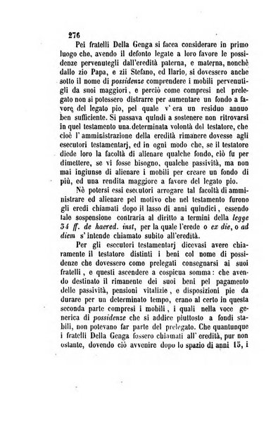 Giornale del Foro in cui si raccolgono le più importanti regiudicate dei supremi tribunali di Roma e dello Stato pontificio in materia civile